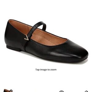 Black Mary Jane Flats